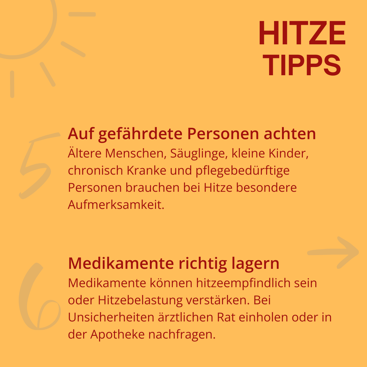 Hitzetipps © Gesundheit Österreich Hitzetelefon Infos © Gesundheit Österreich