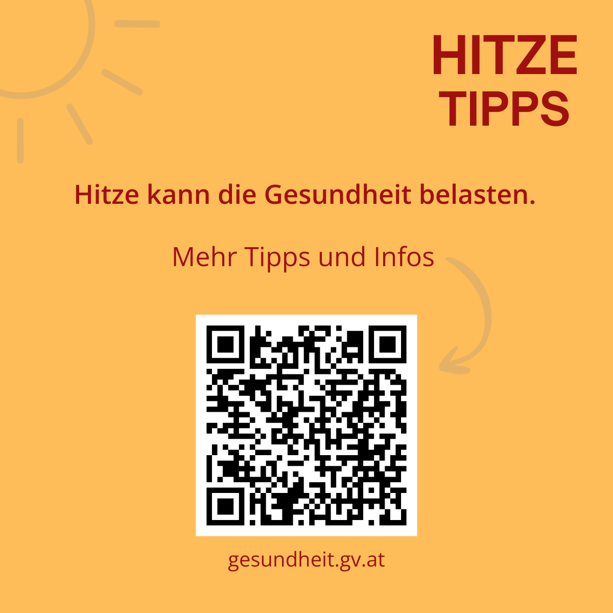 Hitzetipps © Gesundheit Österreich Hitzetipps © Gesundheit Österreich
