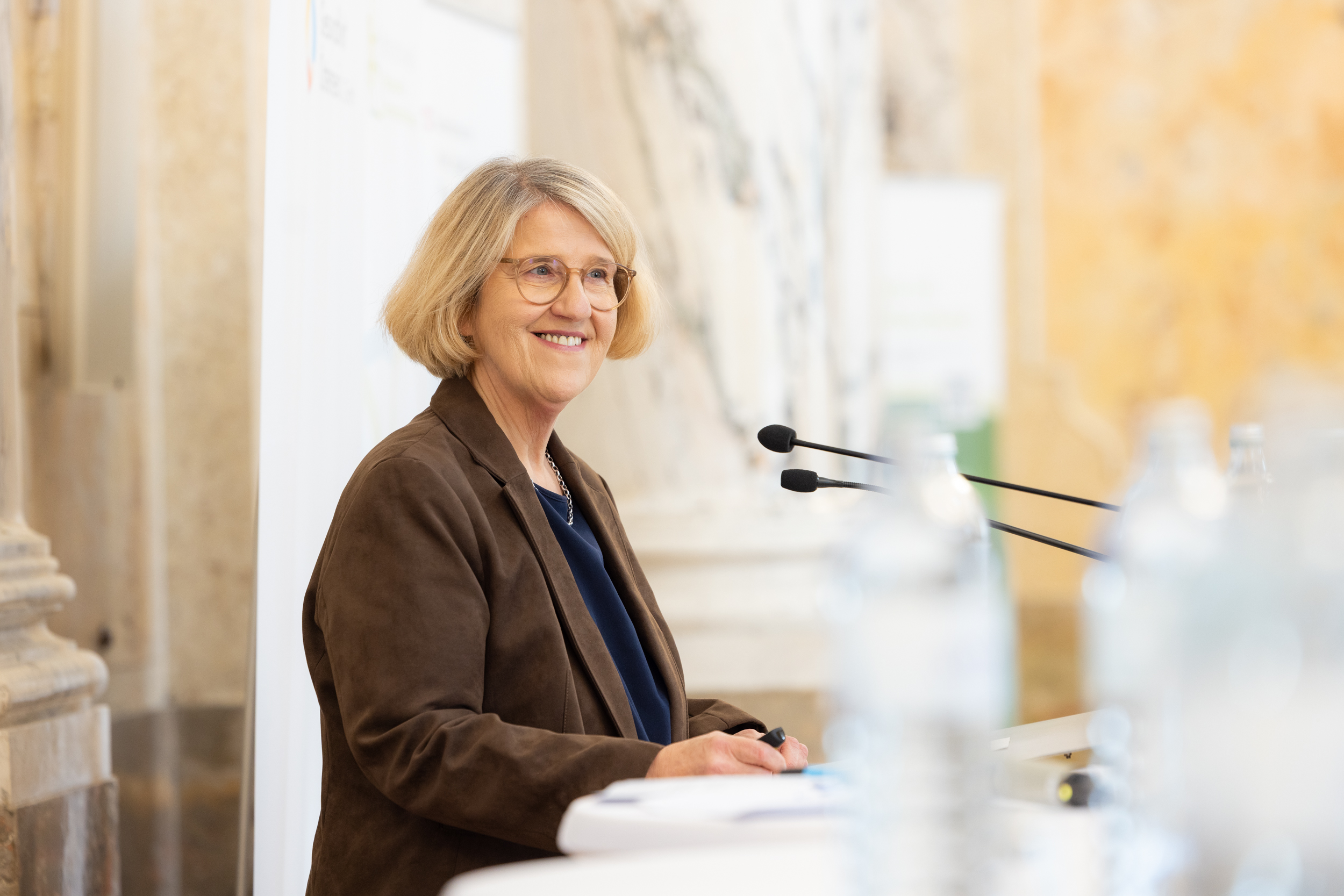 Ruperta Lichtenecker, Leiterin der Abteilung Klimaneutralität und nachhaltige Transformation an der Gesundheit Österreich.