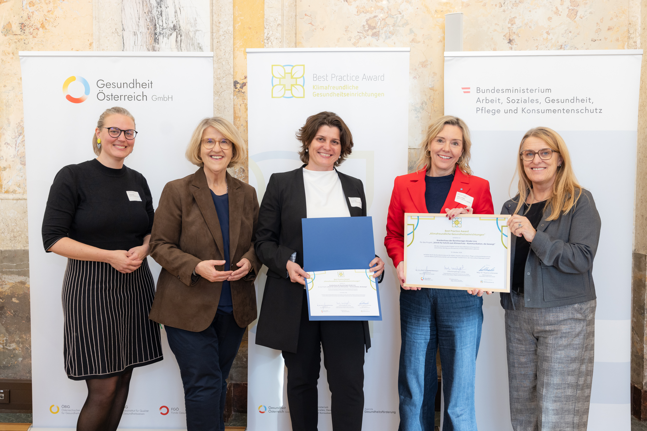 Schritt für Schritt zum Klimaschutz – Kommunikation, die bewegt – Krankenhaus der Barmherzigen Brüder Linz. Best Practice Award 2026.