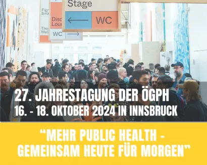 27. ÖGPH Jahrestagung