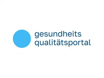 Startseite des neuen Gesundheitsqualitätsportals mit Schriftzug.