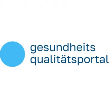 © GÖG Startseite des neuen Gesundheitsqualitätsportals mit Schriftzug.