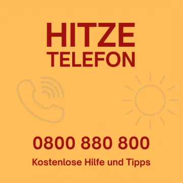 Hitzetelefon. © Gesundheit Österreich Hitzetelefon. © Gesundheit Österreich