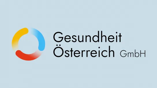 Logo Gesundheit Österreich - 20 Jahre Jubiläum.